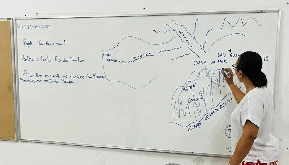 Esse Rio é Meu: estudantes da Escola Municipal Henrique de Magalhães vão às ruas para promover o resgate do Rio das Tintas