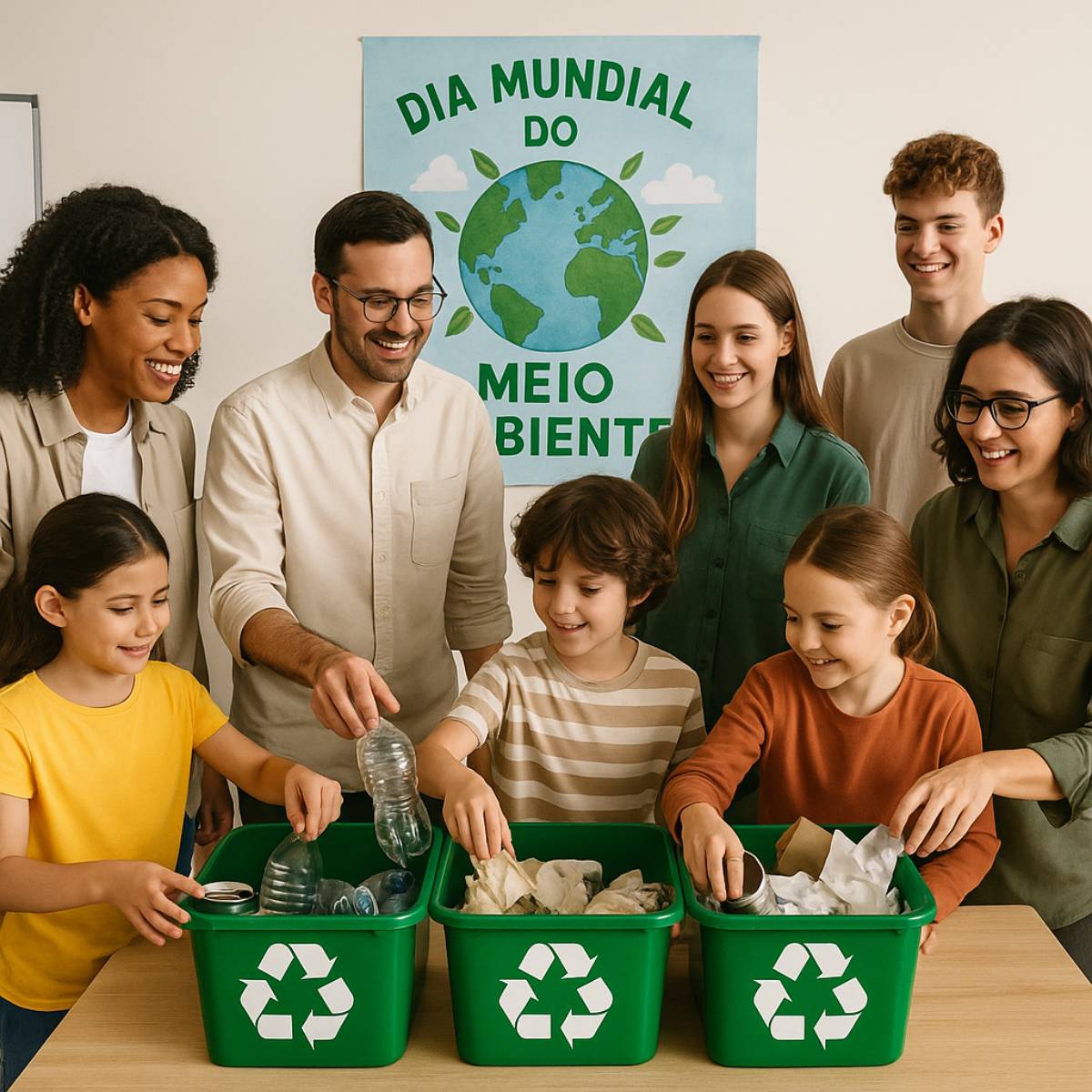 planetapontocom lança campanha nacional de práticas de reciclagem para celebrar o Dia Mundial do Meio Ambiente