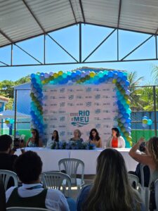 Escola Municipal Rio D’Ouro sedia o lançamento do Esse Rio é Meu em Japeri