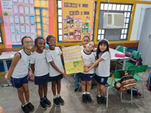 Rio Quitungo transforma território em sala de aula e fortalece alfabetização na Escola Municipal Marcílio Dias