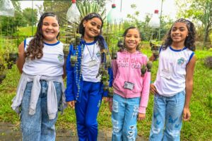 Crianças de Japeri reforçam compromisso com o meio ambiente durante encontro para celebrar o mês do Meio Ambiente
