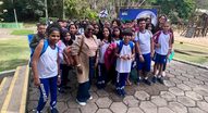 Ecogincana leva estudantes de São João de Meriti a atividades no Sesc Nogueira